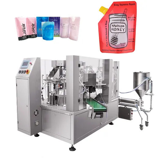Machine d'emballage rotative automatique pour sauce tomate et piment, prix fabricant
