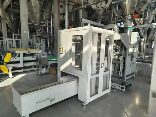 Ensacheuse automatique à grande vitesse pour poudre de mastic de 30 kg à 45 kg